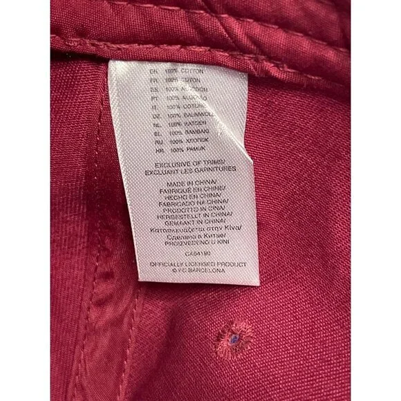 NEW! Barcelona FC Red Blue Football Soccer Snap Back Hat Men's Fan Ink - Picture 3 of 4